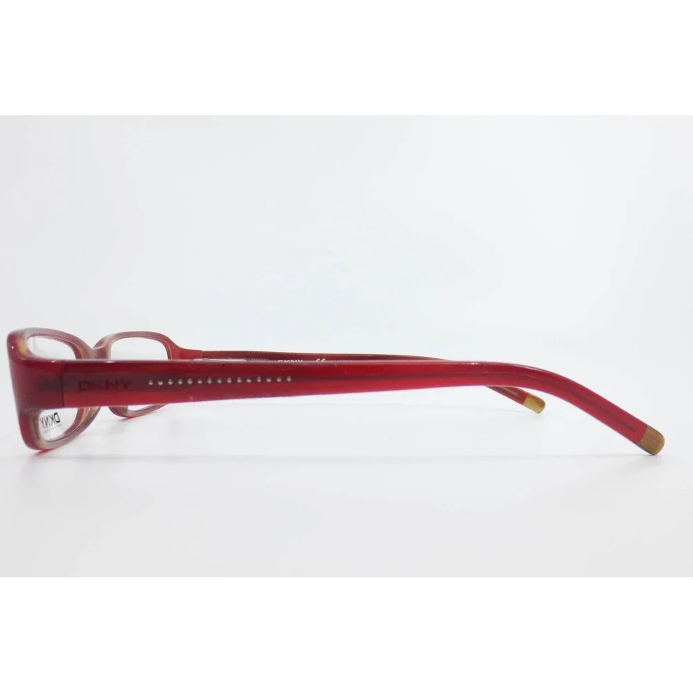 DKNY DY4550 3019 Red Rectangular Eyeglass Frames 52-16-135 Womens Eyewear